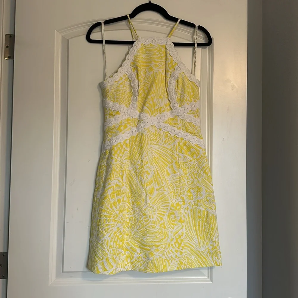 Lilly Pulitzer Pearl Halter Shift Dress - Size 0